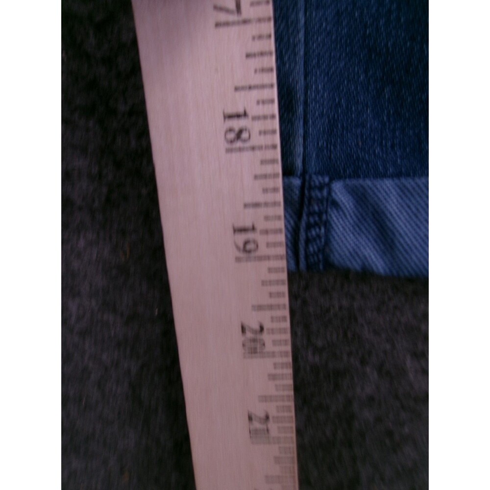 Terra Sky Jeans Women 0X Blue Pull On Capris Medium Wash Classic Cuffed Summer - Picture 6 of 14